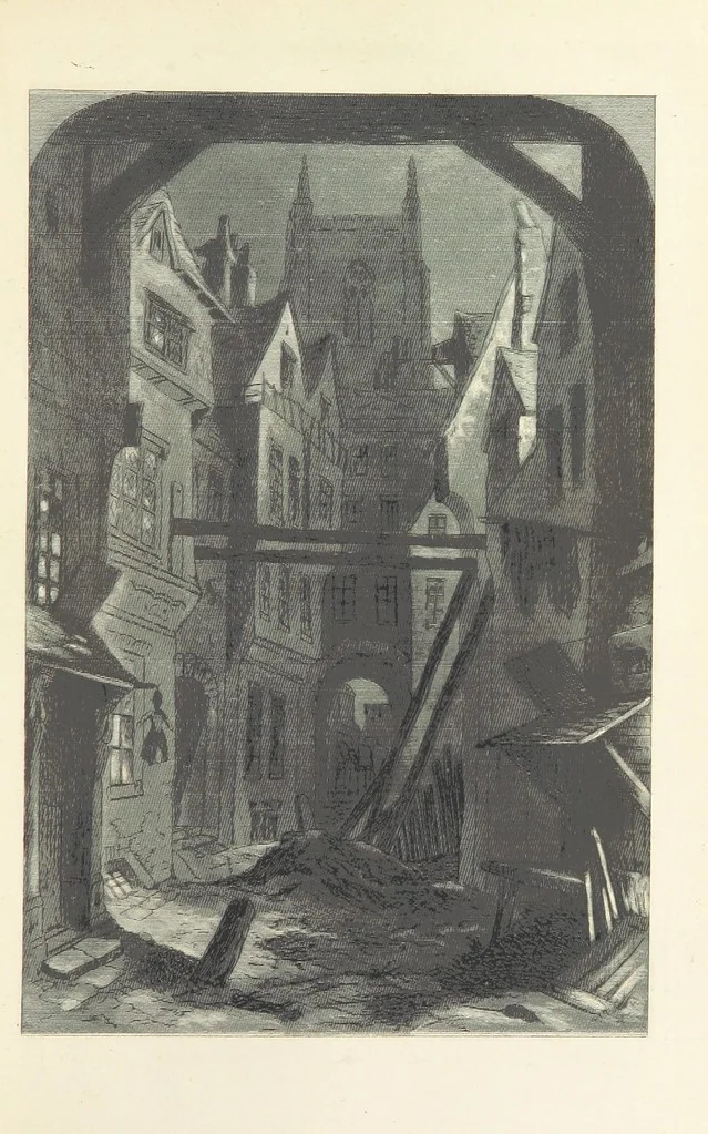 An illustration from Works of Charles Dickens. New illustrated library edition. [With a preface to each work by Edwin P. Whipple, leaf 229