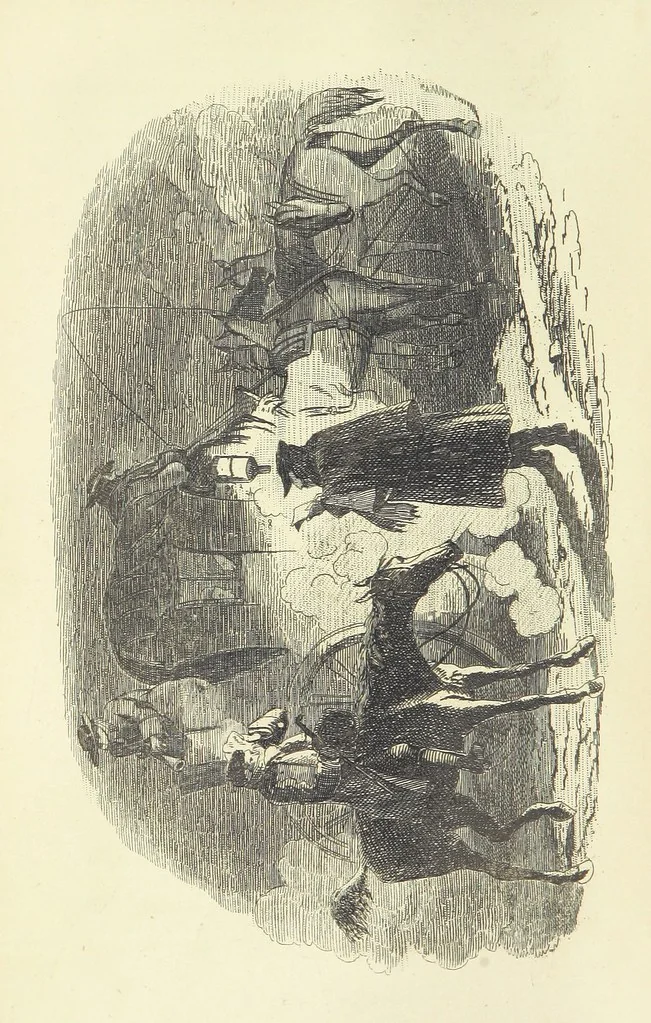 An illustration from Works of Charles Dickens. New illustrated library edition. [With a preface to each work by Edwin P. Whipple, leaf 40