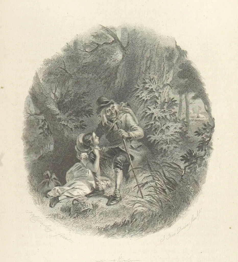 An illustration from Works of Charles Dickens. New illustrated library edition. [With a preface to each work by Edwin P. Whipple, leaf 235