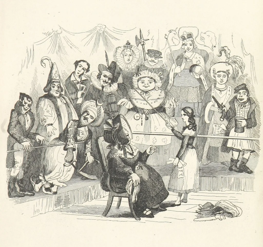 An illustration from Works of Charles Dickens. New illustrated library edition. [With a preface to each work by Edwin P. Whipple, leaf 273