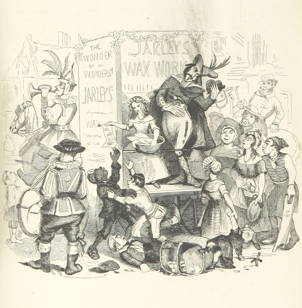 An illustration from Works of Charles Dickens. New illustrated library edition. [With a preface to each work by Edwin P. Whipple, leaf 278
