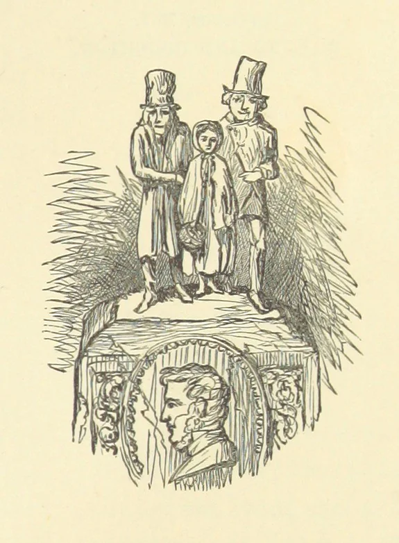 An illustration from Works of Charles Dickens. New illustrated library edition. [With a preface to each work by Edwin P. Whipple, leaf 11