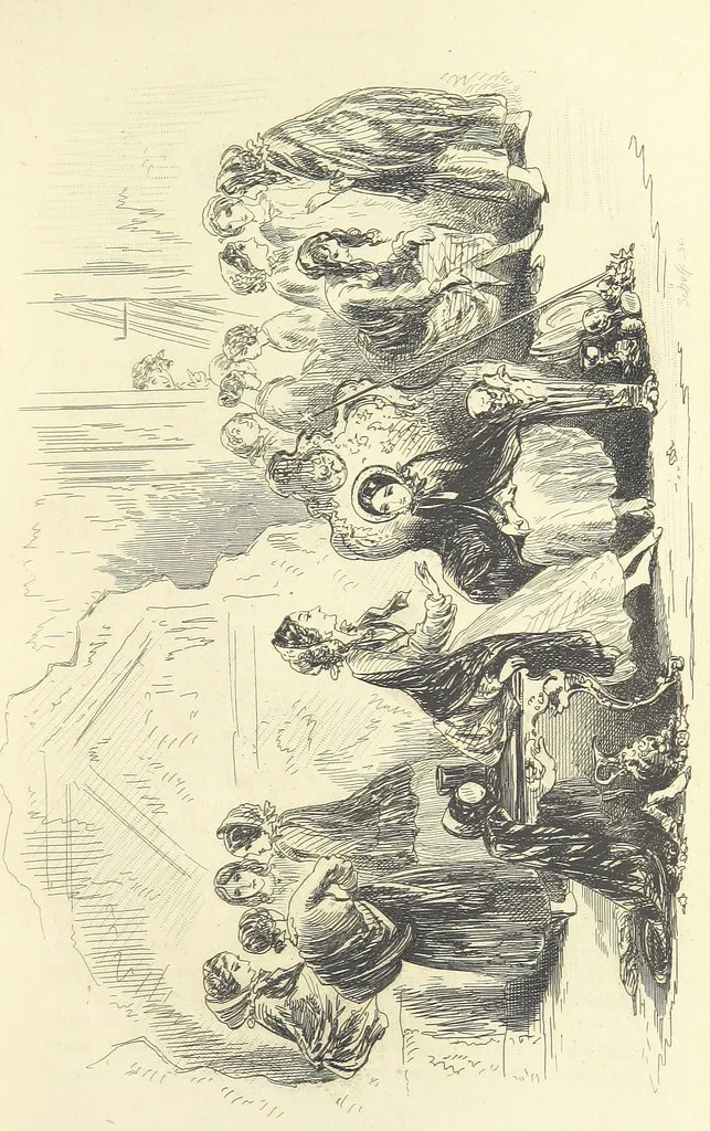 An illustration from Works of Charles Dickens. New illustrated library edition. [With a preface to each work by Edwin P. Whipple, leaf 327