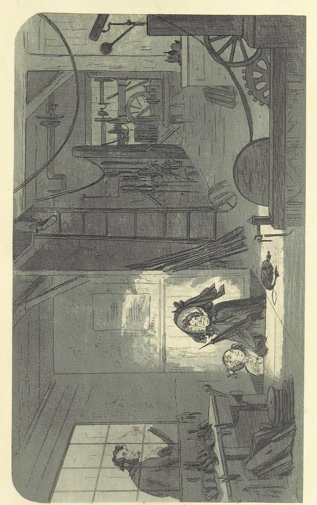 An illustration from Works of Charles Dickens. New illustrated library edition. [With a preface to each work by Edwin P. Whipple, leaf 367