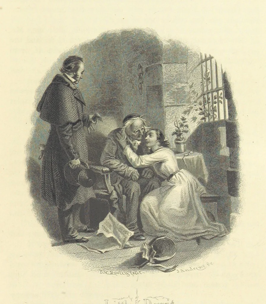 An illustration from Works of Charles Dickens. New illustrated library edition. [With a preface to each work by Edwin P. Whipple, leaf 539