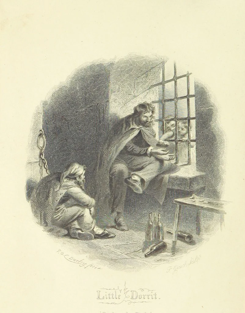 An illustration from Works of Charles Dickens. New illustrated library edition. [With a preface to each work by Edwin P. Whipple, leaf 8
