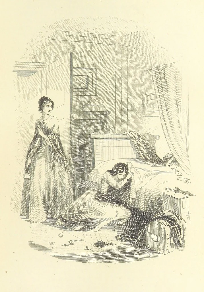 An illustration from Works of Charles Dickens. New illustrated library edition. [With a preface to each work by Edwin P. Whipple, leaf 83
