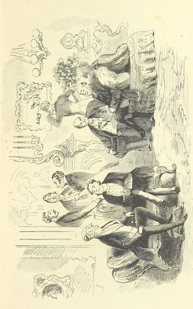 An illustration from Works of Charles Dickens. New illustrated library edition. [With a preface to each work by Edwin P. Whipple, leaf 169
