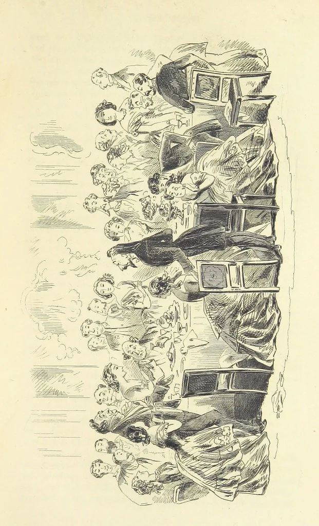 An illustration from Works of Charles Dickens. New illustrated library edition. [With a preface to each work by Edwin P. Whipple, leaf 273