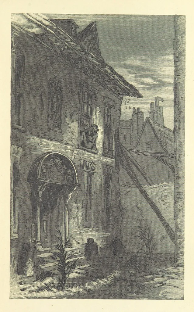 An illustration from Works of Charles Dickens. New illustrated library edition. [With a preface to each work by Edwin P. Whipple, leaf 437