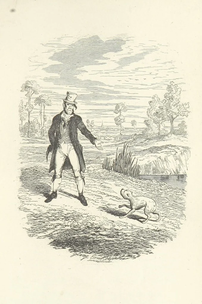 An illustration from Works of Charles Dickens. New illustrated library edition. [With a preface to each work by Edwin P. Whipple, leaf 469