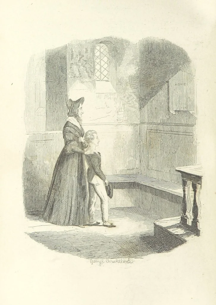 An illustration from Works of Charles Dickens. New illustrated library edition. [With a preface to each work by Edwin P. Whipple, leaf 522