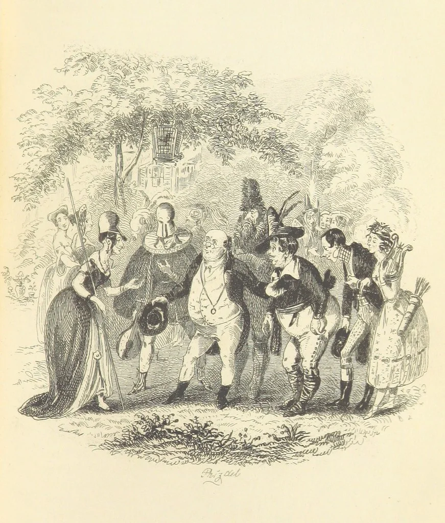 An illustration from Works of Charles Dickens. New illustrated library edition. [With a preface to each work by Edwin P. Whipple, leaf 279