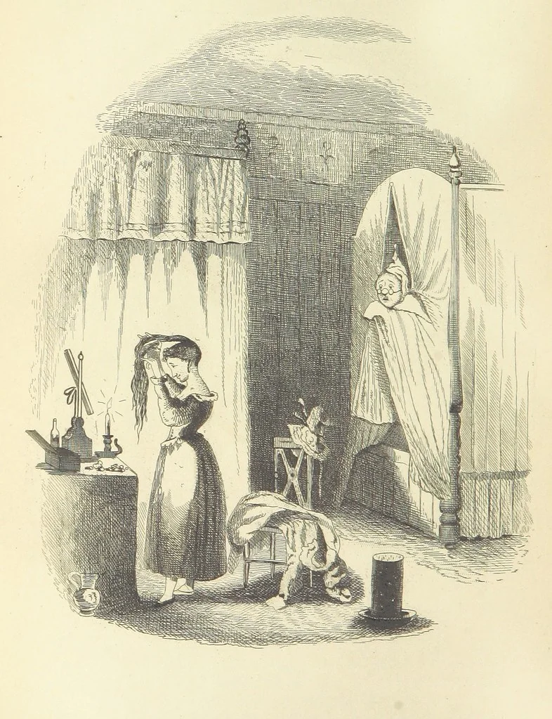 An illustration from Works of Charles Dickens. New illustrated library edition. [With a preface to each work by Edwin P. Whipple, leaf 400