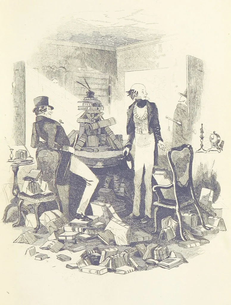An illustration from Works of Charles Dickens. New illustrated library edition. [With a preface to each work by Edwin P. Whipple, leaf 247
