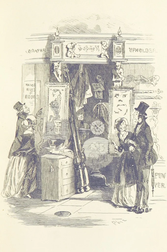 An illustration from Works of Charles Dickens. New illustrated library edition. [With a preface to each work by Edwin P. Whipple, leaf 339