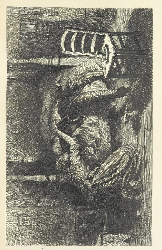 An illustration from Works of Charles Dickens. New illustrated library edition. [With a preface to each work by Edwin P. Whipple, leaf 329
