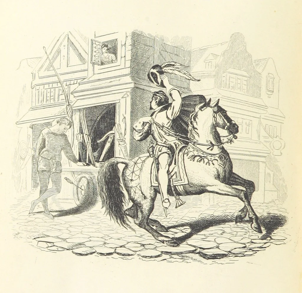 An illustration from Works of Charles Dickens. New illustrated library edition. [With a preface to each work by Edwin P. Whipple, leaf 372