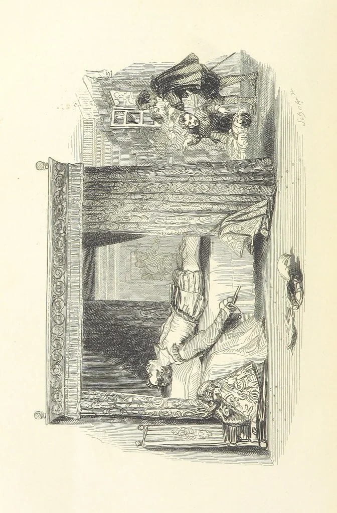 An illustration from Works of Charles Dickens. New illustrated library edition. [With a preface to each work by Edwin P. Whipple, leaf 380