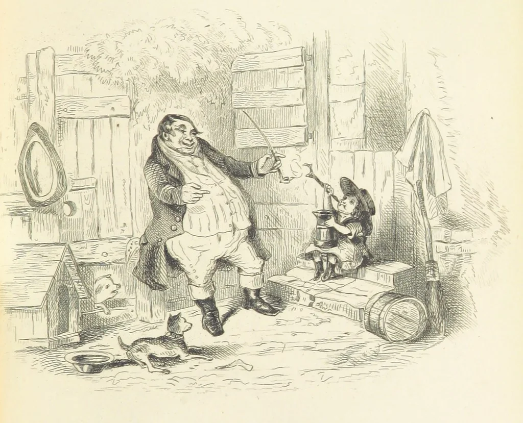 An illustration from Works of Charles Dickens. New illustrated library edition. [With a preface to each work by Edwin P. Whipple, leaf 441