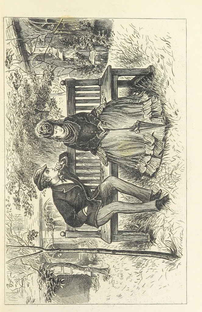 An illustration from Works of Charles Dickens. New illustrated library edition. [With a preface to each work by Edwin P. Whipple, leaf 79