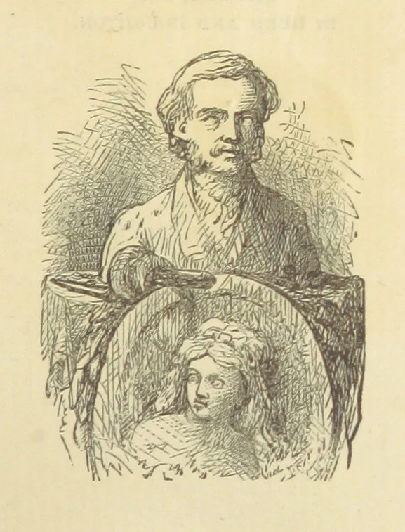 An illustration from Works of Charles Dickens. New illustrated library edition. [With a preface to each work by Edwin P. Whipple, leaf 9