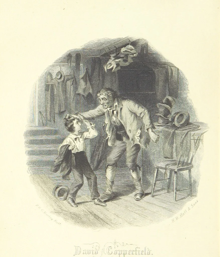 An illustration from Works of Charles Dickens. New illustrated library edition. [With a preface to each work by Edwin P. Whipple, leaf 10