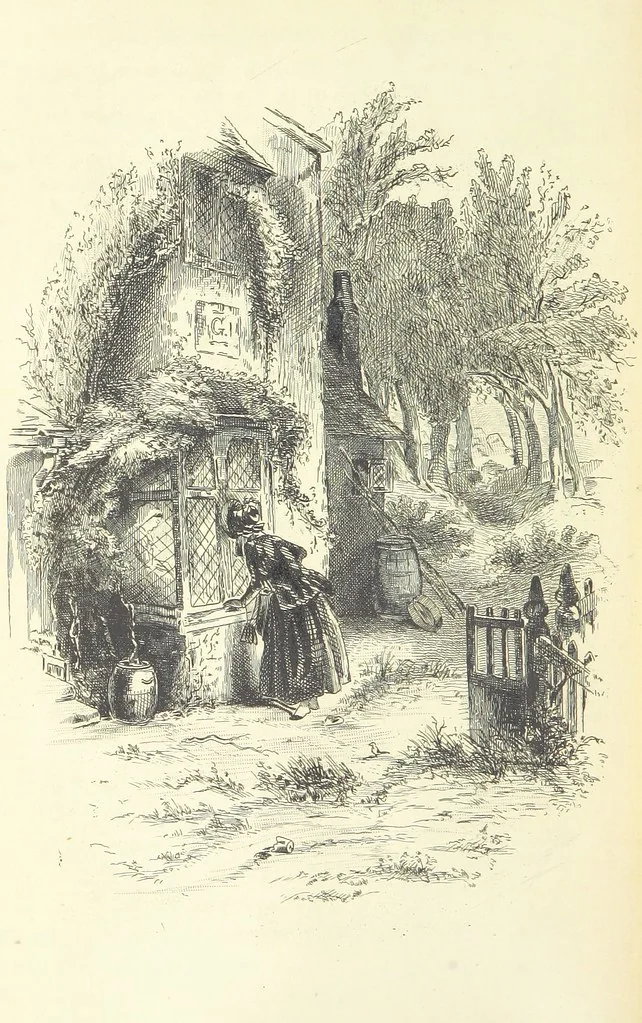 An illustration from Works of Charles Dickens. New illustrated library edition. [With a preface to each work by Edwin P. Whipple, leaf 50
