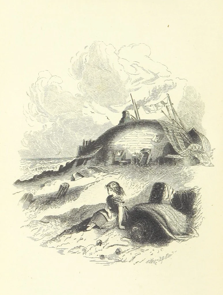 An illustration from Works of Charles Dickens. New illustrated library edition. [With a preface to each work by Edwin P. Whipple, leaf 78