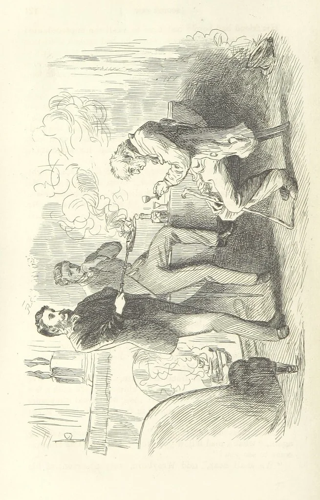 An illustration from Works of Charles Dickens. New illustrated library edition. [With a preface to each work by Edwin P. Whipple, leaf 152