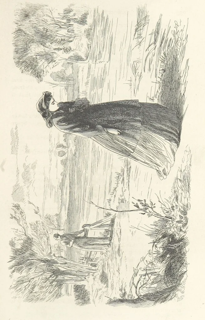 An illustration from Works of Charles Dickens. New illustrated library edition. [With a preface to each work by Edwin P. Whipple, leaf 327