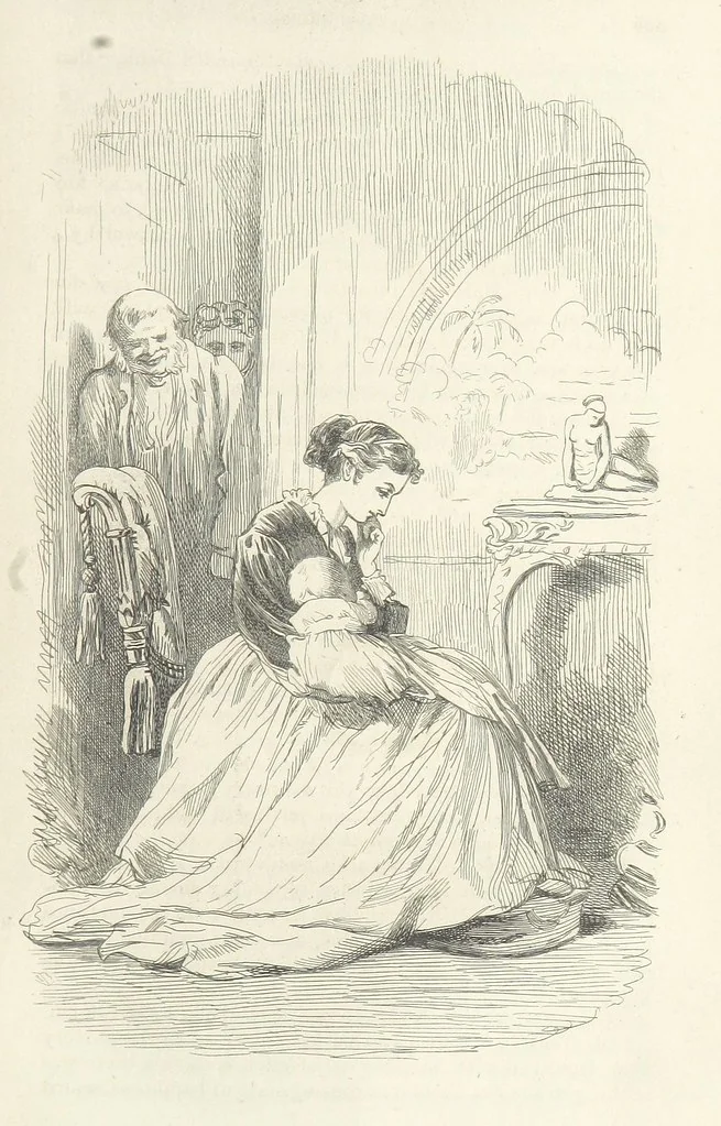 An illustration from Works of Charles Dickens. New illustrated library edition. [With a preface to each work by Edwin P. Whipple, leaf 423