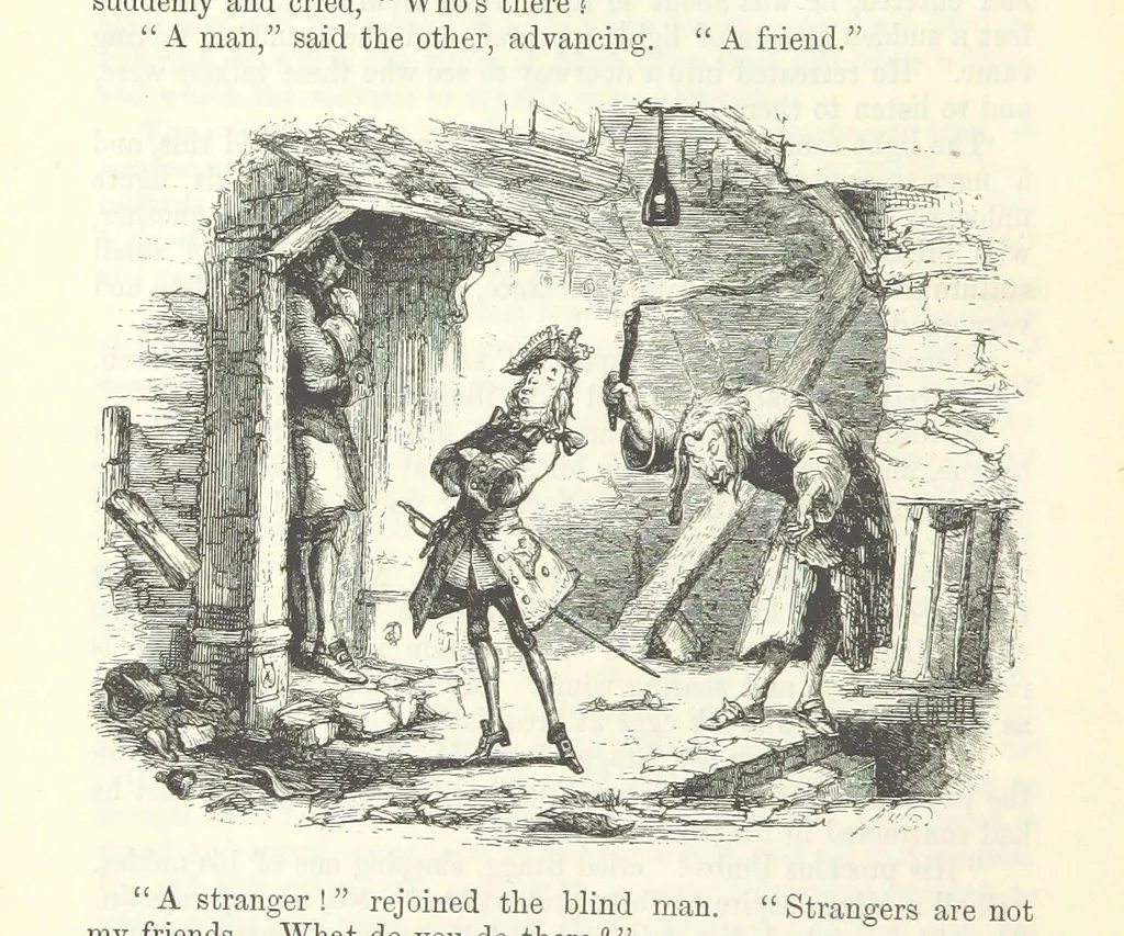 An illustration from The Letters of Charles Dickens. Edited by his sister-in-law and his eldest daughter, 1893, leaf 154