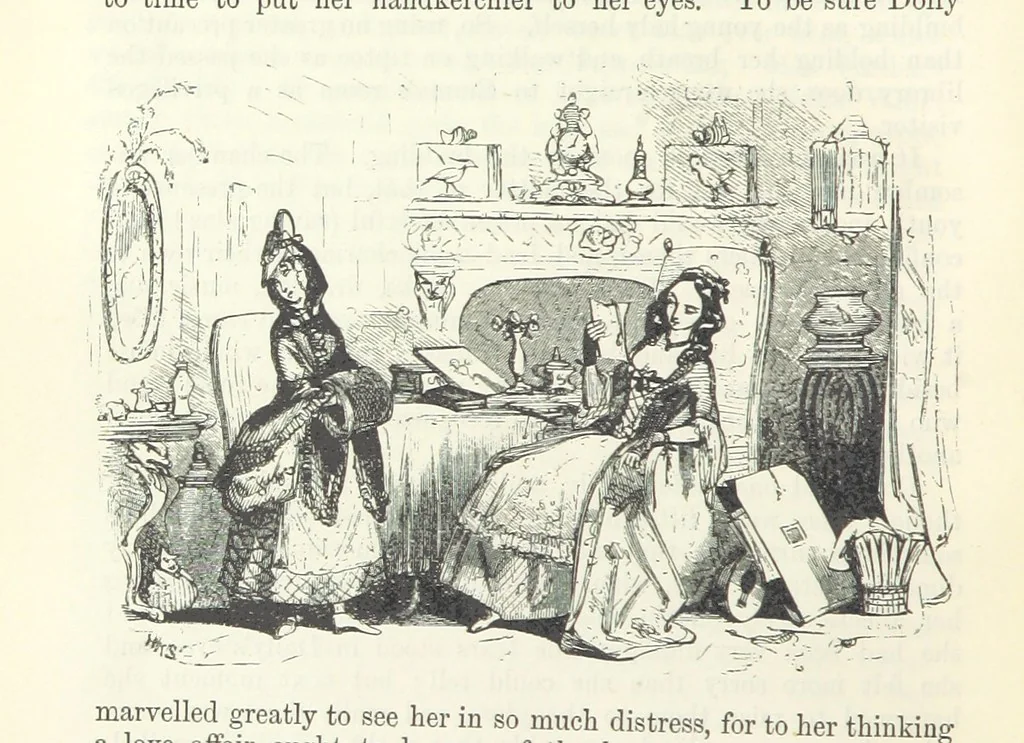 An illustration from The Letters of Charles Dickens. Edited by his sister-in-law and his eldest daughter, 1893, leaf 166