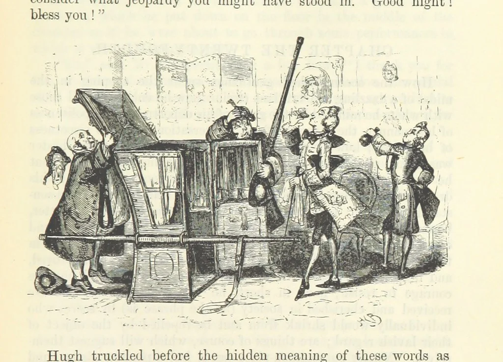 An illustration from The Letters of Charles Dickens. Edited by his sister-in-law and his eldest daughter, 1893, leaf 193