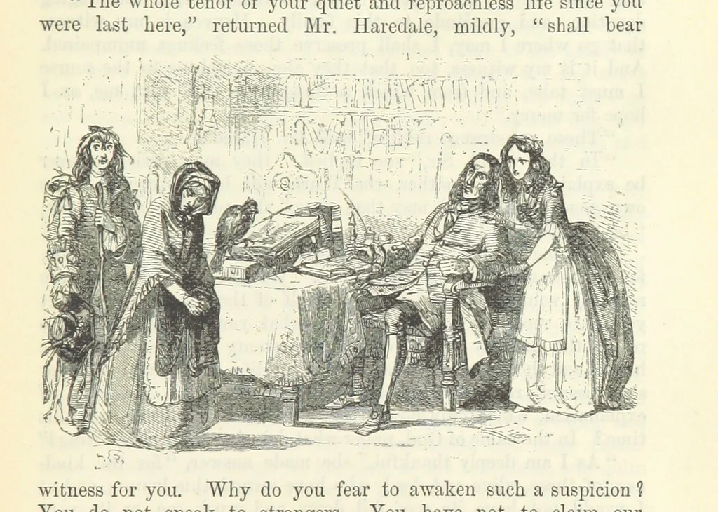 An illustration from The Letters of Charles Dickens. Edited by his sister-in-law and his eldest daughter, 1893, leaf 203