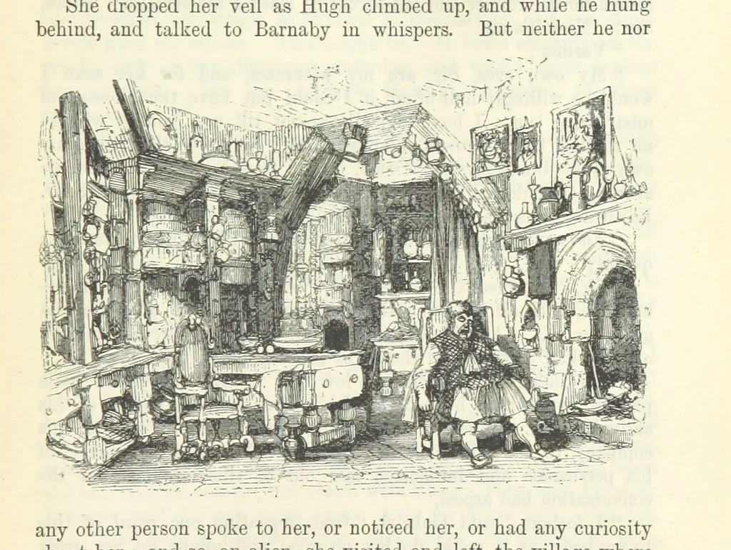 An illustration from The Letters of Charles Dickens. Edited by his sister-in-law and his eldest daughter, 1893, leaf 207