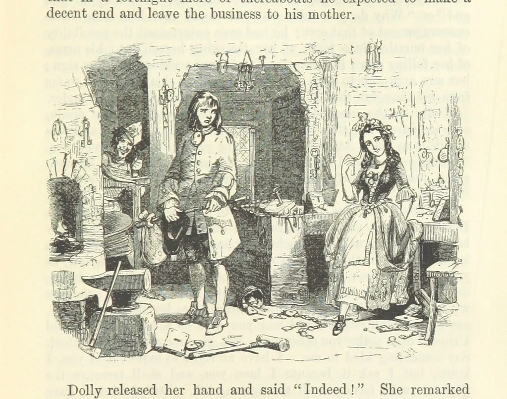 An illustration from The Letters of Charles Dickens. Edited by his sister-in-law and his eldest daughter, 1893, leaf 247