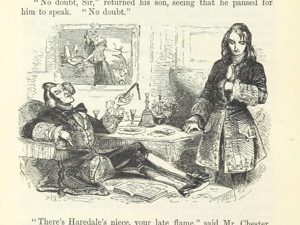 An illustration from The Letters of Charles Dickens. Edited by his sister-in-law and his eldest daughter, 1893, leaf 252