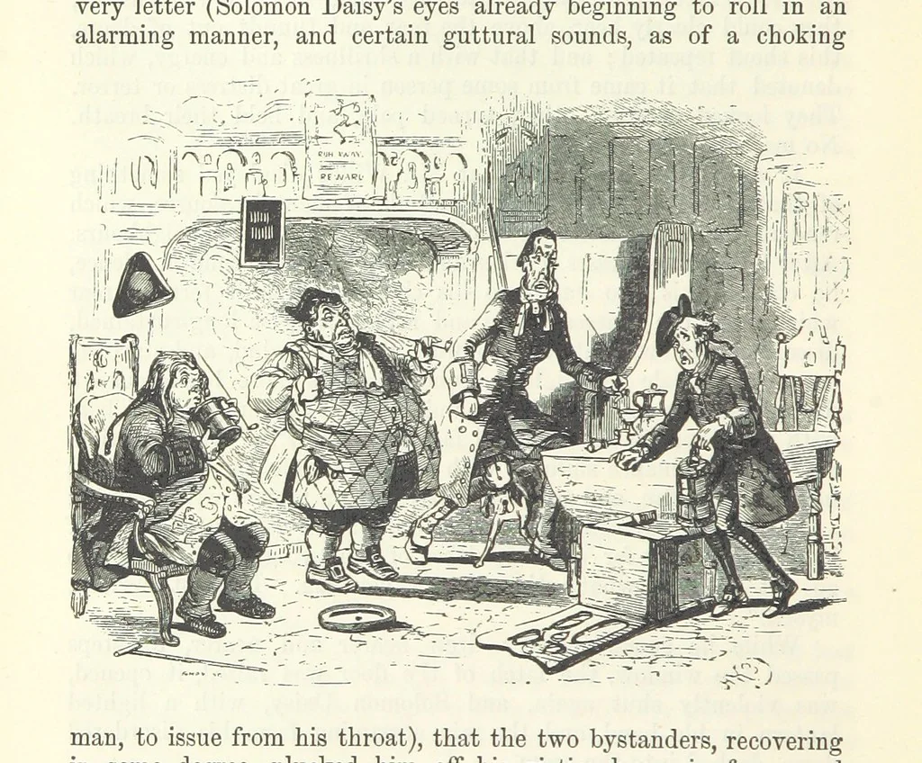 An illustration from The Letters of Charles Dickens. Edited by his sister-in-law and his eldest daughter, 1893, leaf 260