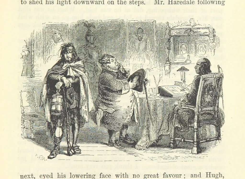 An illustration from The Letters of Charles Dickens. Edited by his sister-in-law and his eldest daughter, 1893, leaf 267