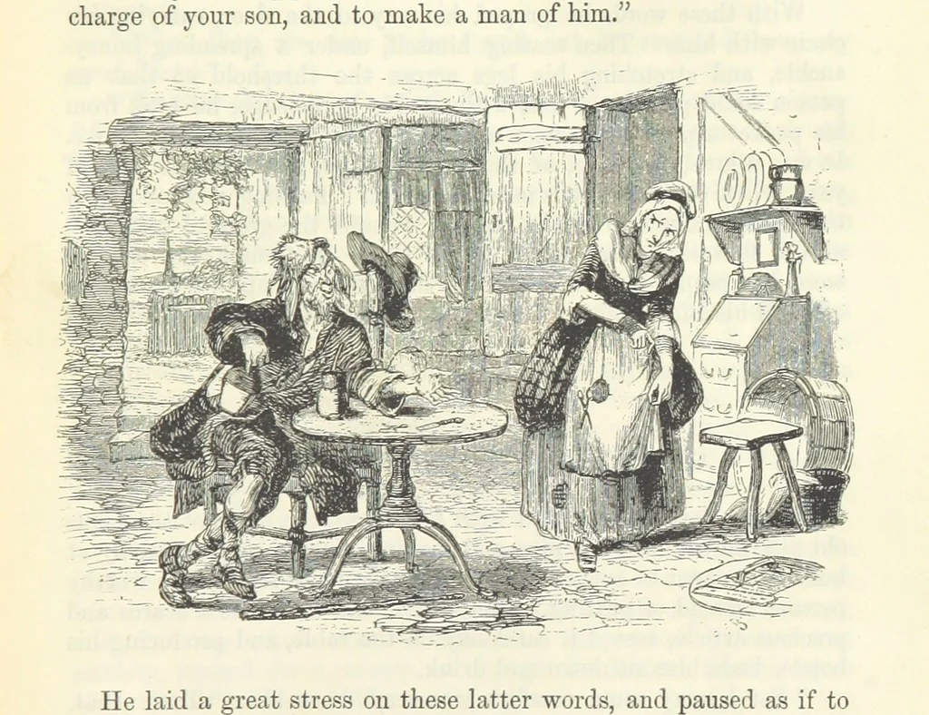 An illustration from The Letters of Charles Dickens. Edited by his sister-in-law and his eldest daughter, 1893, leaf 351