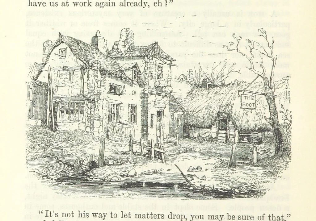 An illustration from The Letters of Charles Dickens. Edited by his sister-in-law and his eldest daughter, 1893, leaf 396