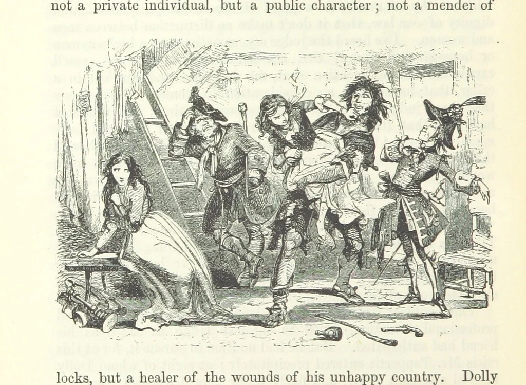 An illustration from The Letters of Charles Dickens. Edited by his sister-in-law and his eldest daughter, 1893, leaf 454