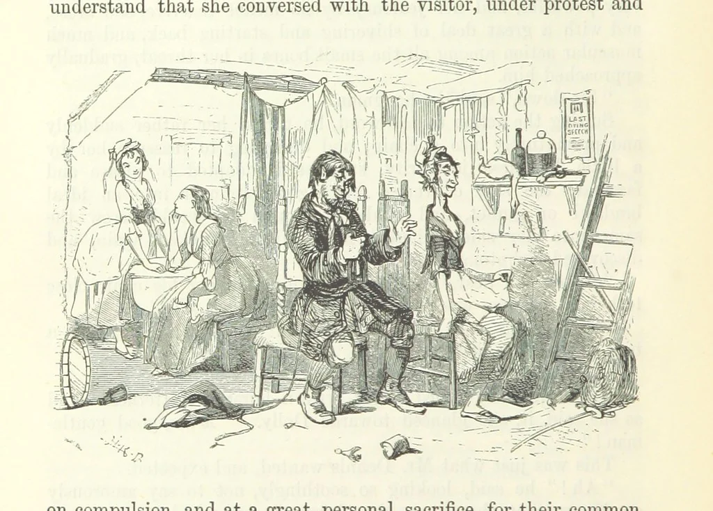An illustration from The Letters of Charles Dickens. Edited by his sister-in-law and his eldest daughter, 1893, leaf 532