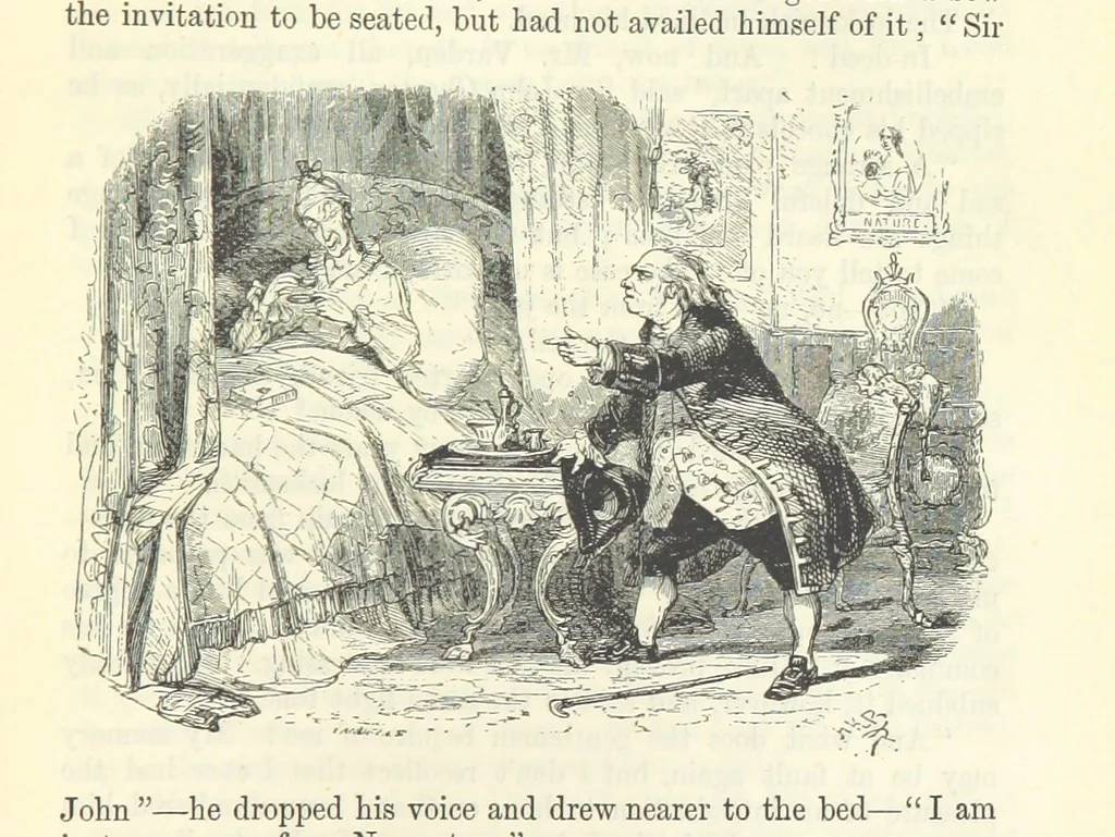 An illustration from The Letters of Charles Dickens. Edited by his sister-in-law and his eldest daughter, 1893, leaf 567