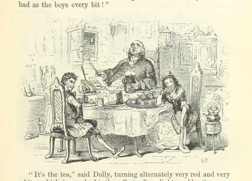 An illustration from The Letters of Charles Dickens. Edited by his sister-in-law and his eldest daughter, 1893, leaf 57
