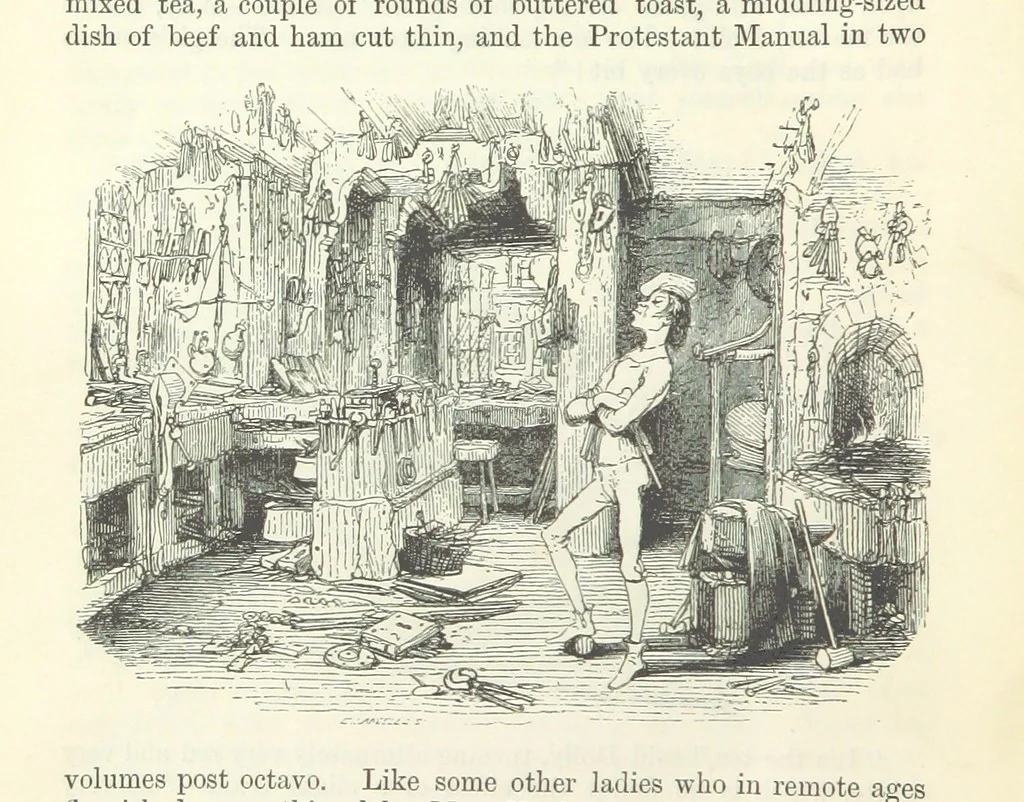 An illustration from The Letters of Charles Dickens. Edited by his sister-in-law and his eldest daughter, 1893, leaf 58