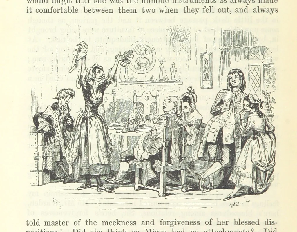 An illustration from The Letters of Charles Dickens. Edited by his sister-in-law and his eldest daughter, 1893, leaf 606