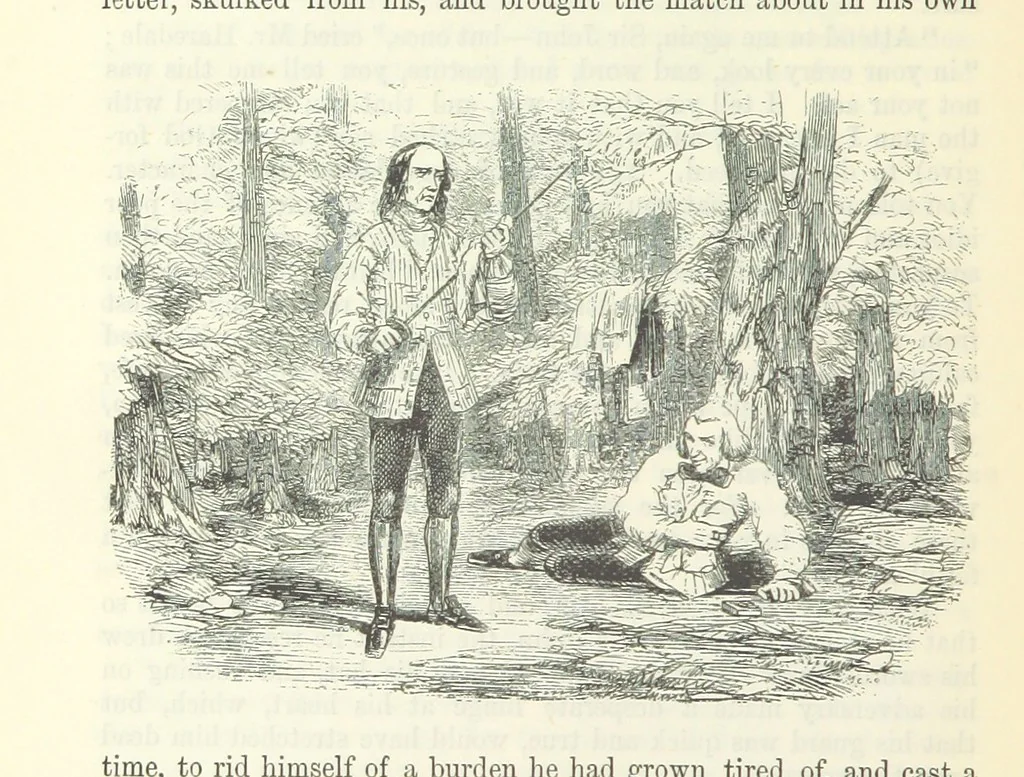 An illustration from The Letters of Charles Dickens. Edited by his sister-in-law and his eldest daughter, 1893, leaf 616